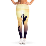 Pro Golf Swing Print Women's Leggings
