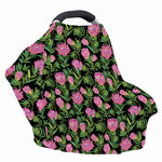 Protea Floral Pattern Print Baby Seat Cover