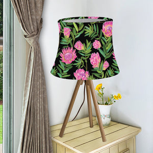 Protea Floral Pattern Print Bell Lamp Shade