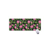 Protea Floral Pattern Print Extended Mouse Pad