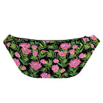Protea Floral Pattern Print Fanny Pack