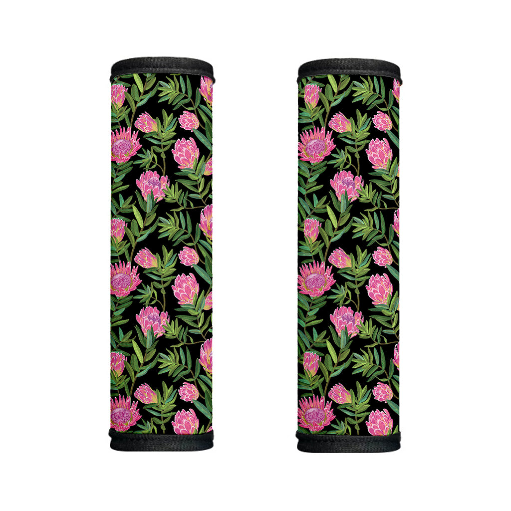 Protea Floral Pattern Print Handle Covers