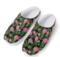 Protea Floral Pattern Print Mesh Casual Shoes