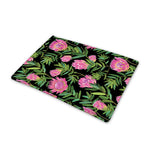 Protea Floral Pattern Print Pet Cooling Mat Cover