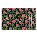 Protea Floral Pattern Print Placemat