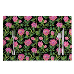 Protea Floral Pattern Print Placemat