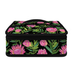 Protea Floral Pattern Print Small Lunch Bag