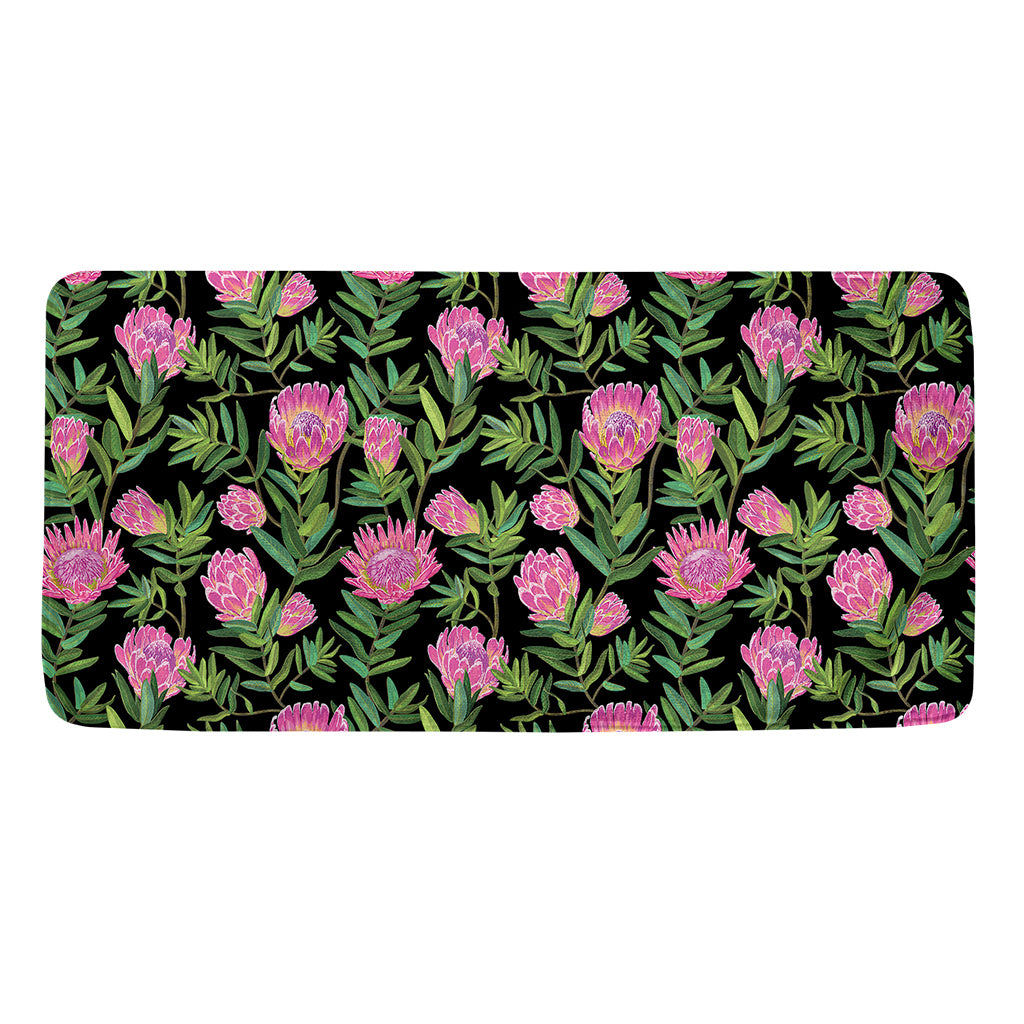 Protea Floral Pattern Print Towel