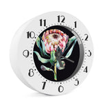 Protea Flower Print Alarm Clock