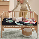 Protea Flower Print Baby Crib Sheet