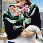 Protea Flower Print Baby Seat Cover