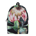 Protea Flower Print School Backpack