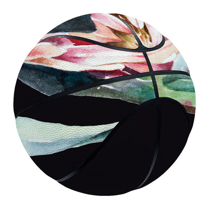 Protea Flower Print Basketball