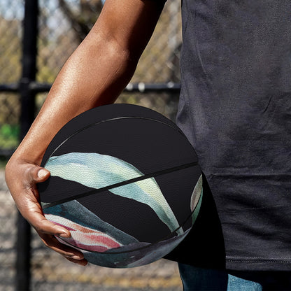 Protea Flower Print Basketball