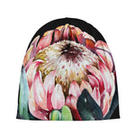 Protea Flower Print Beanie