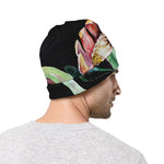 Protea Flower Print Beanie