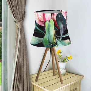 Protea Flower Print Bell Lamp Shade