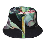Protea Flower Print Bucket Hat