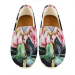 Protea Flower Print Casual Shoes