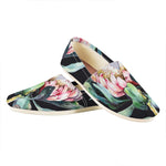 Protea Flower Print Casual Shoes