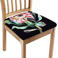 Protea Flower Print Chair Cushion Cover
