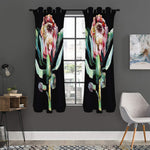 Protea Flower Print Curtain