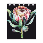 Protea Flower Print Curtain