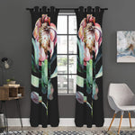 Protea Flower Print Curtain