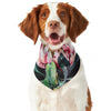 Protea Flower Print Dog Bandana