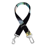 Protea Flower Print Dog Seat Belt