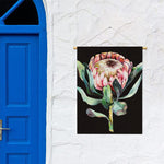 Protea Flower Print Garden Flag