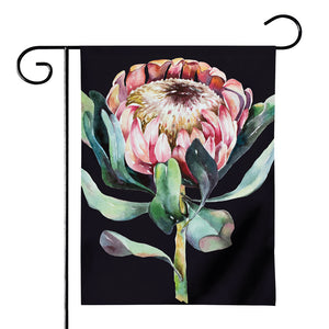 Protea Flower Print House Flag
