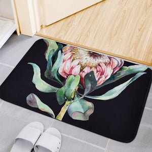 Protea Flower Print Indoor Door Mat