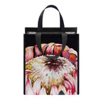 Protea Flower Print Insulated Lunch Tote