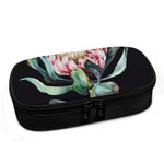 Protea Flower Print Insulin Cooler Travel Case