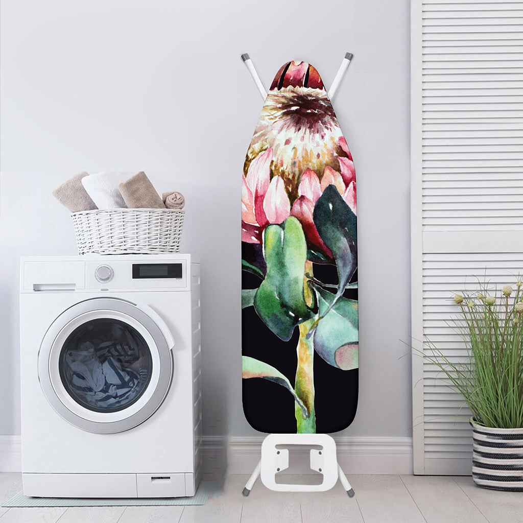 Protea Flower Print Ironing Board Cover