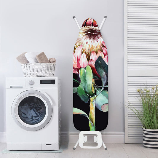 Protea Flower Print Ironing Board Cover