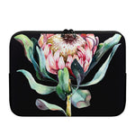 Protea Flower Print Laptop Sleeve