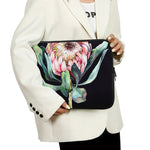 Protea Flower Print Laptop Sleeve