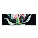Protea Flower Print Long Kitchen Mat