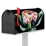 Protea Flower Print Mailbox Cover