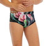 Protea Flower Print Men's Briefs