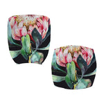 Protea Flower Print Office Chair Cover