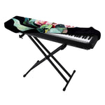 Protea Flower Print Piano Keyboard Cover