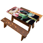 Protea Flower Print Picnic Table Cover