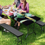 Protea Flower Print Picnic Table Cover