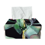 Protea Flower Print Rectangle Tissue Box Cover