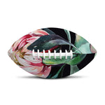 Protea Flower Print Rugby Ball