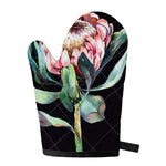Protea Flower Print Single Oven Mitt