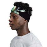 Protea Flower Print Sports Headband